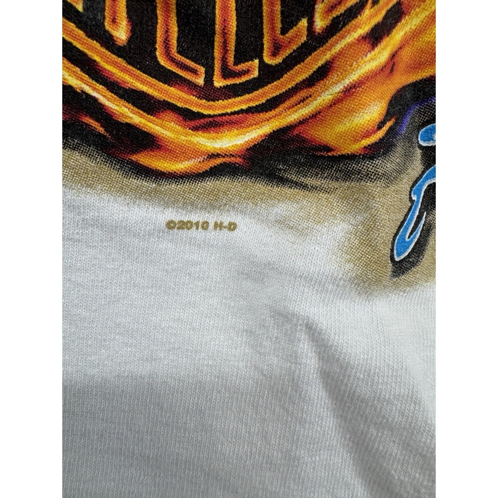 Harley-Davidson Key West Florida T-Shirt White Graphic Print 2010 Men's 2XL READ - Picture 4 of 5